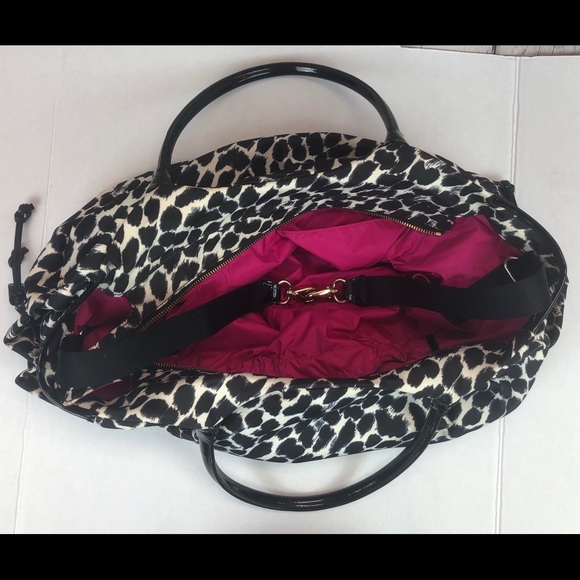 Kate Spade Stevie Lindenwood Leopard diaper bag - Picture 9 of 13
